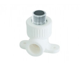 Уголок настенный PPR Ø25мм x 1/2