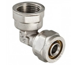 Уголок комбинированный PEX Ø16мм x 1/2