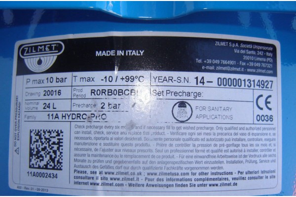 ZILMET ULTRA-PRO 24L