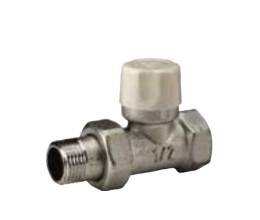 Кран радиаторный прямой нижний Bianchi 1/2