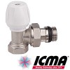 Кран радиаторный угловой верхний ICMA 1/2