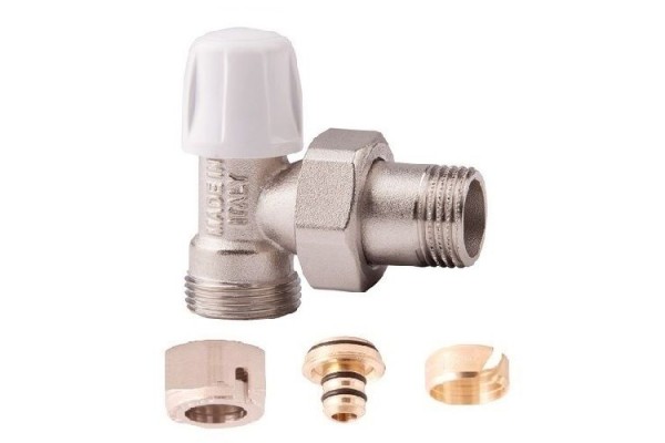 Комплект (подача+обратка+термоголовка) ICMA 16x1/2