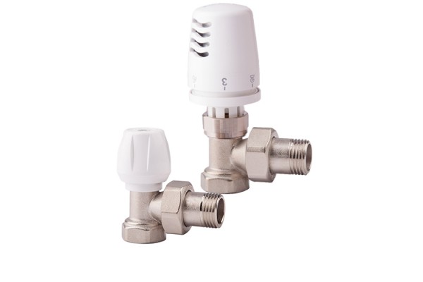 Комплект (подача+обратка+термоголовка) ICMA 16x1/2