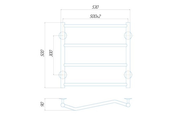 ДЕФФИ P4 500×500