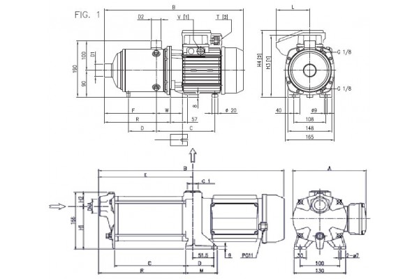 Ebara MATRIX 3-9T/1.5kWt