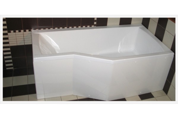 Угловая Акриловая ванна Noa 1700*900/700 R