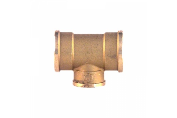 Металлический фитинг тройник FI 1x1/2x1