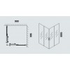 Душевая кабина SQUARE 2 900*900мм