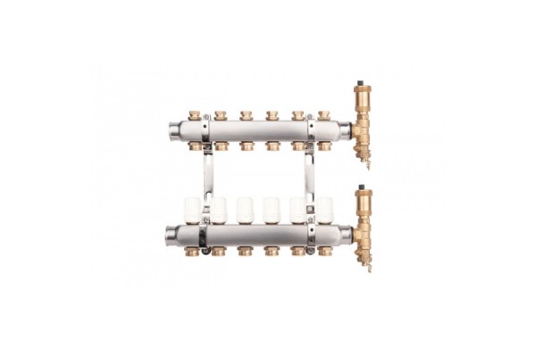 Коллектор inox  Valvex с 9 выходами