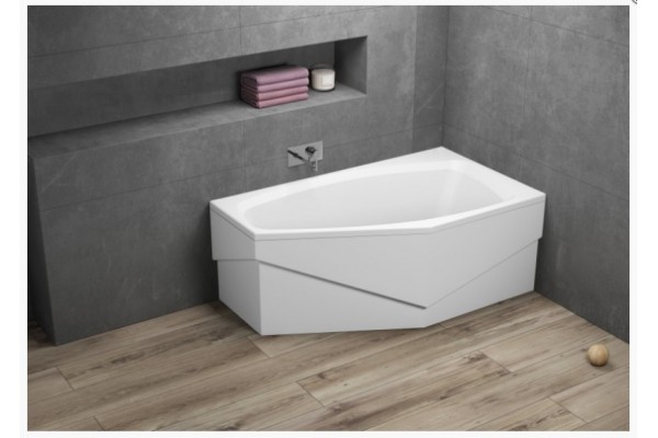Угловая Акриловая ванна MARIKA 1400*800 мм R