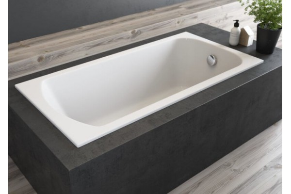 Прямоугольная Акриловая ванна CLASSIC SLIM 1500*700 мм
