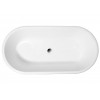 Овальная Акриловая ванна AMONA NERO NEW 1500*750 мм