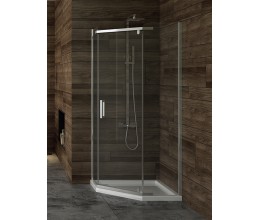 Пятиугольная Душевая кабина NK LINE GOLD 900*900 мм