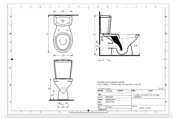 Ege Vitrifiye  KAPYA 3/6 L