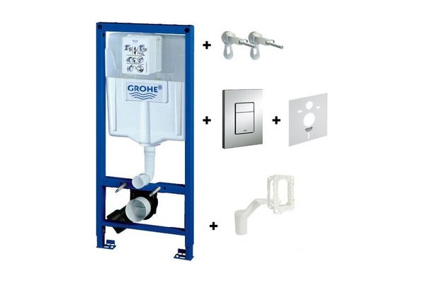 GROHE 5 части в 1 инсталляции