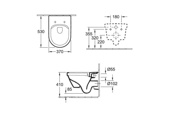 VILLEROY & BOCH ARCHITECTURE 37x53 cm