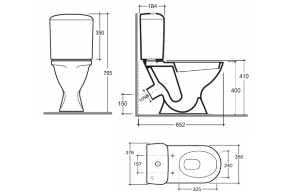 КЕРАМИН compact  CAPRI - K 3/6 L