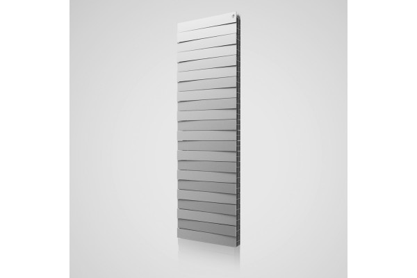 Royal Thermo Pianoforte Tower Silver Satin 500 (18 секций)