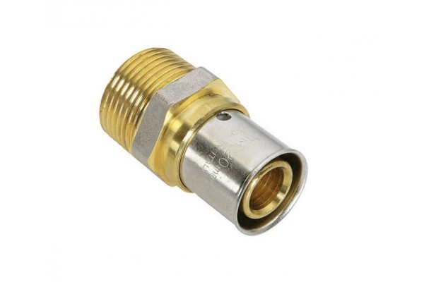 Муфта комбинированная под пресс M 26 x 3/4