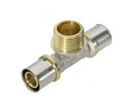 Тройник комбинированный  под пресс M 16x1/2x16