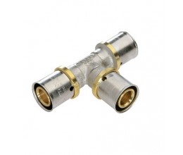 Тройник комбинированный  под пресс D16x20x16