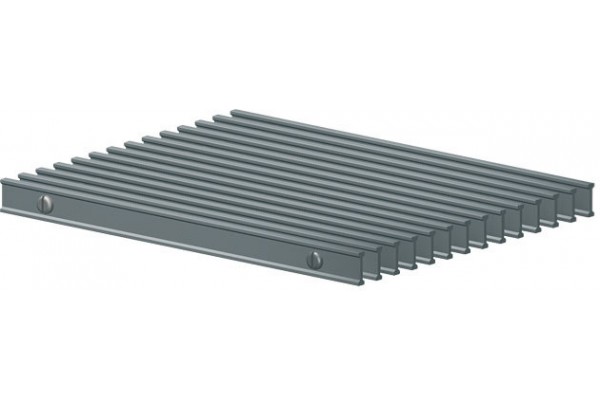 Решетка Алюминиевая Techno PPA 200-1200/С (Серебристая)