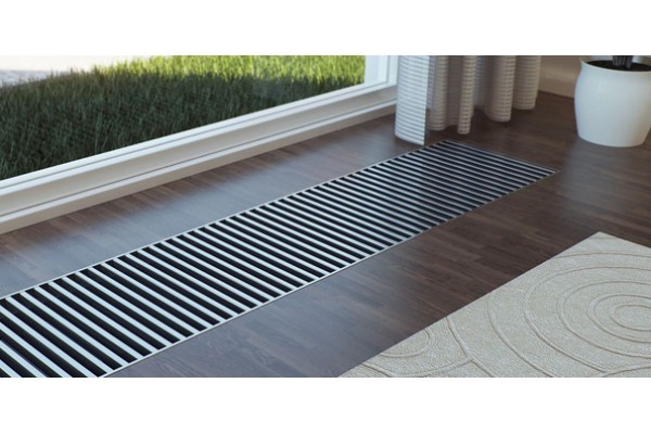 Решетка Алюминиевая Techno PPA 200-1200/С (Серебристая)