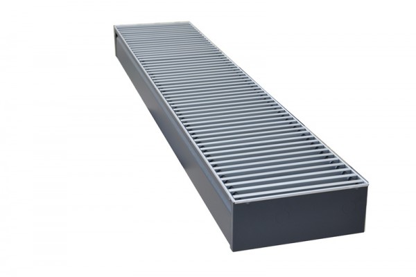 Решетка Алюминиевая Techno PPA 200-1400/С (Серебристая)