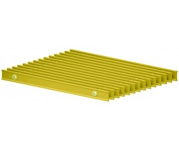 Решетка Алюминиевая Techno PPA 250-1200/С (Золотистый)