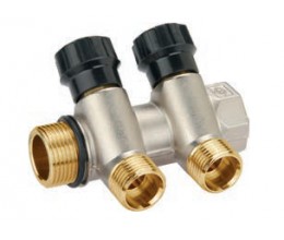 Коллектор для водоснабжения Bugatti 1*1/2 на 2 выхода