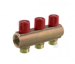 Коллектор для водоснабжения BIANCHI 1*3/4-16 на 2 выхода