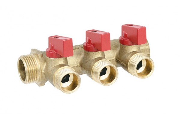 Коллектор для водоснабжения ProFactor PF MV 264.4 3/4*1/2 на 4 выхода