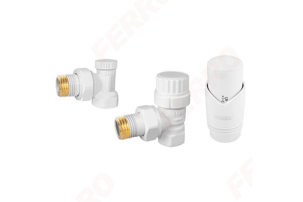 Комплект с термоголовкой FERRO 1/2″ ZTM31WH