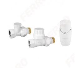 Комплект с термоголовкой FERRO 1/2″ ZTM30WH