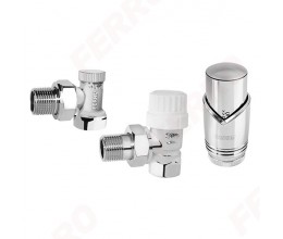 Комплект с термоголовкой FERRO 1/2″ ZTM31CR