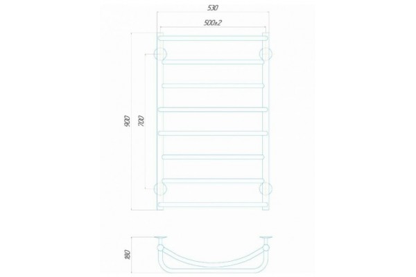 Аквамикс П8 500x900