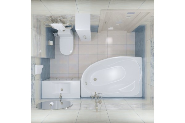 Ванна Triton Николь 1600*1000 mm  R