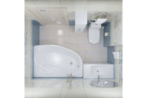 Ванна Triton Николь 1600*1000 mm  L