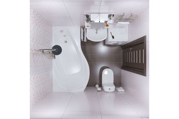 Ванна Triton Мишель 1700*960 mm  R