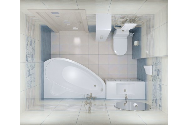 Ванна Triton Пеарл- Шелл 1600*1040 mm  L