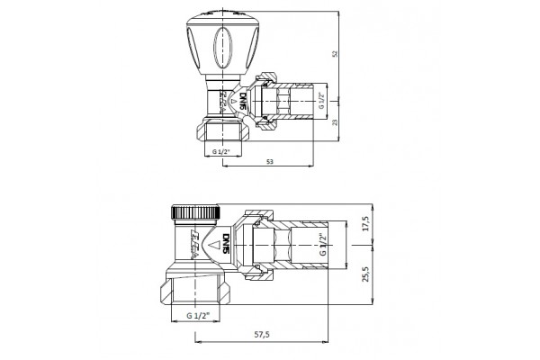 Комплект  E.C.A. RV3/GV3-1/2
