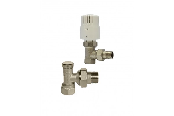 Комплект E.C.A. TRV4/GV3-1/2 с терморегулятором