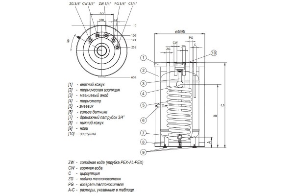 SWK Termo Top -120 L