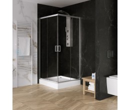 NT Suavia 90x90x200 ZS-0004 (с поддоном и сифоном)