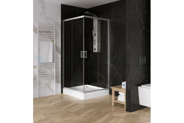 NT Suavia 90x90x200 ZS-0004 (с поддоном и сифоном)