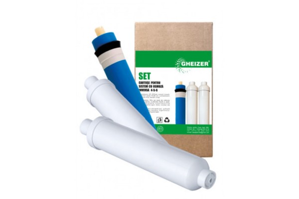 Набор картриджей для фильтра обратного осмоса, GHEIZER 4-5-6