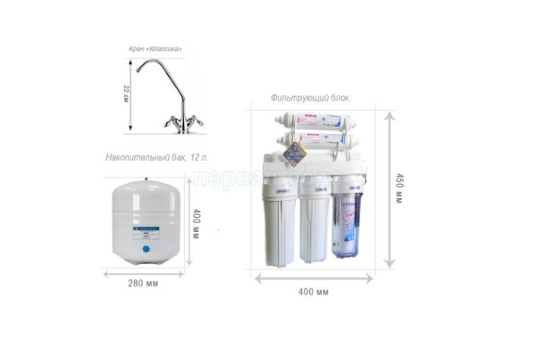 FITaqua ARO-6P Booster Pump с минерализатором