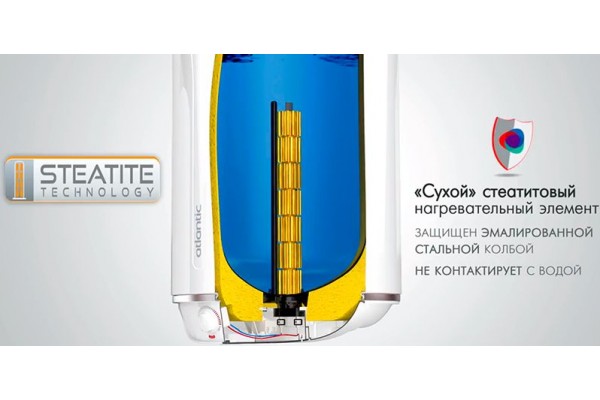 Atlantic Steatite Slim 50 L VM multiposition