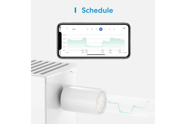 TR-01(RF) TRV cap Termic E-top Controllers (RF868 Mhz, progr.)
